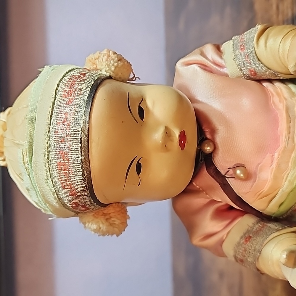 Vintage Chinese Ming Ming Doll from the 1930's. - Picture 12 of 16